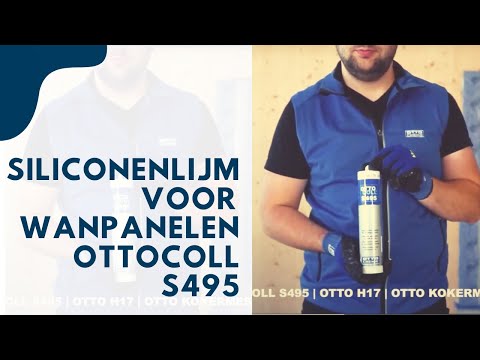 Ottocoll S495: Siliconenlijm voor wandpanelen - stap voor stap uitgelegd