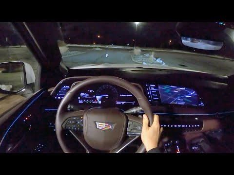 2021 Cadillac Escalade Sport Platinum - POV Night Drive