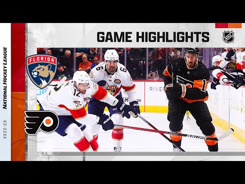 Panthers @ Flyers 10/27 | NHL Highlights 2022