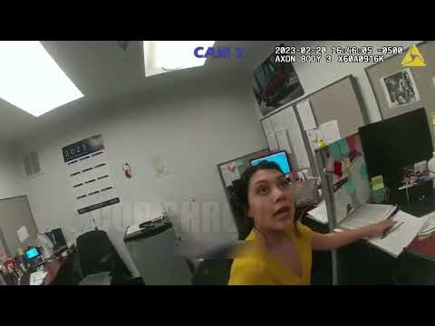 This Woman Got Drunk at Work, Police Forced to Take Extreme Measures!