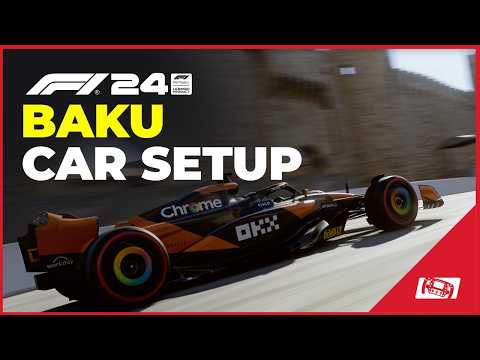 F1 24 Baku Car Setup (Updated After Handling Patch)