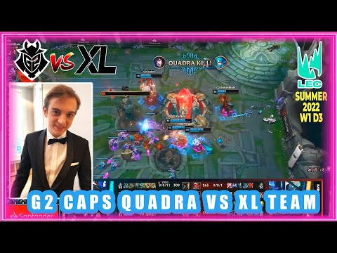 G2 Caps Ahri Quadra vs XL Team