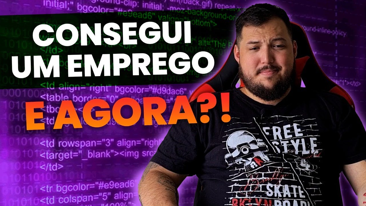 CONSEGUI MEU PRIMEIRO EMPREGO, E AGORA?