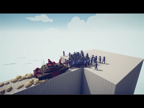 Tank vs Every Legacy Unit - TABS Totally Accurate Battle Simulator