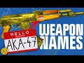 Why Your Favourite Video Game Gun Has A Weird Name - Loadout