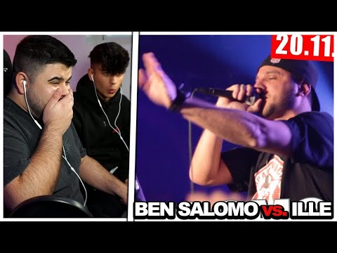BEN SALOMO ZERSTÖRT SEINEN GEGNER !! 🤯🔥 BEN SALOMO vs ILLE bei RAP am MITTWOCH | Reaction