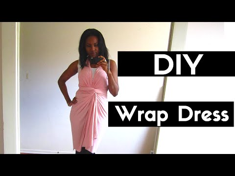 How to make a DIY Wrap Dress | Think Outside the Cloth