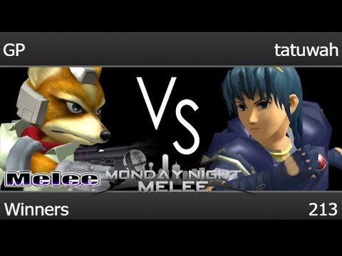 MNM 213 - AWOL | GP (Fox) vs tatuwah (Marth) Winners - Melee