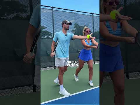 Beginner Pickleball Serve