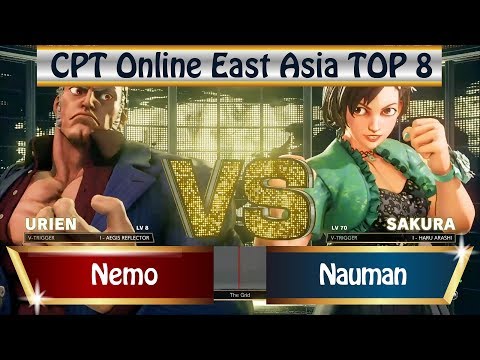 2019 SFV CPT Online East Asia - Top 8｜Liquid Nemo (Urien) vs DNG Nauman (Sakura)