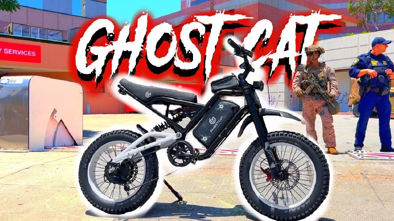 Exploring LA on *NEW* Ghostcat F4X (E-Bike)