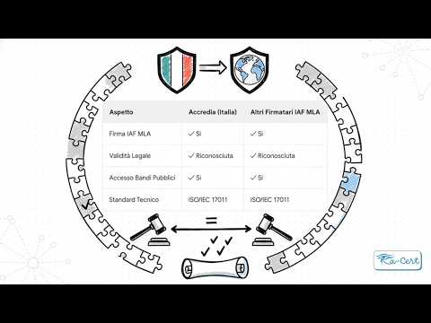 Video: validità delle certificazioni ISO con enti non Accredia e accordi IAF MLA