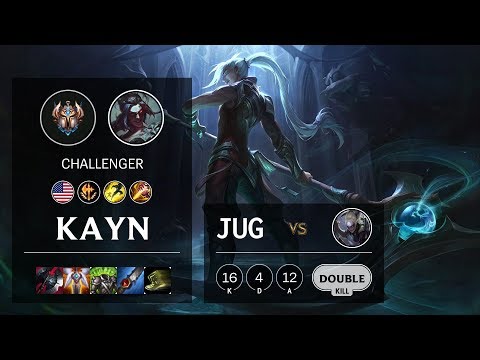 Kayn Jungle vs Diana - NA Challenger Patch 10.4