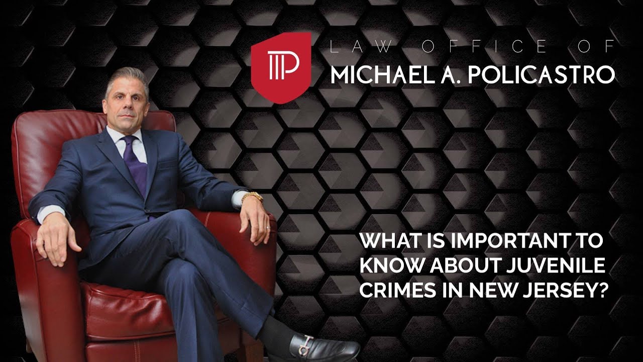 Juvenile Offense Attorneys in Milltown NJ Michael A. Policastro