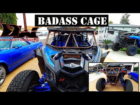 HOW TO REPLACE 2021 CAN AM X3 NEW CAGE from DESERTWORKS EP - 170
