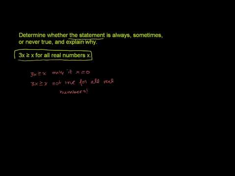 Understanding Logical Statements 5