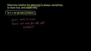 Understanding Logical Statements Commentary