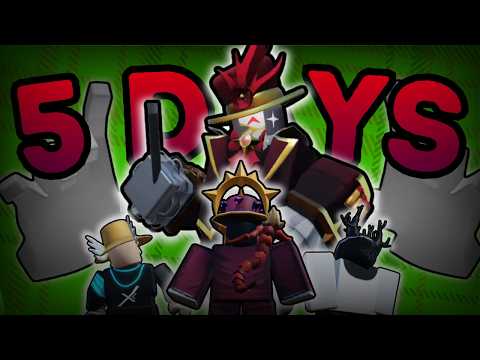 5 Days To FINISH The Event