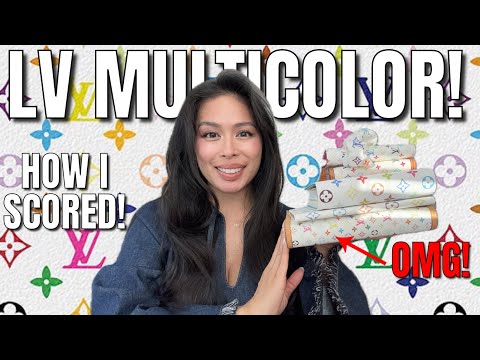 LOUIS VUITTON *HUGE* MURAKAMI MULTICOLOR 2026 UNBOXING HAUL! 🌈 HOW I SAVED OVER $3K 😱