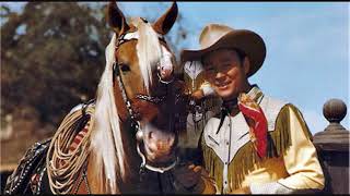 78 RPM - Roy Rogers - Rock Me To Sleep In My Saddle (1942)