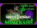 MK11 Shao Kahn Loot Locations Guaranteed For Shao Kahn