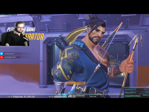 POTG! ARRGE HANZO GAMEPLAY OVERWACTH SEASON 29