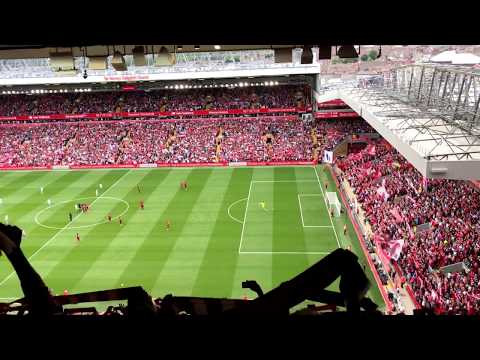 You’ll never walk alone (Liverpool v west ham) 12th August 2018  Live at Anfield