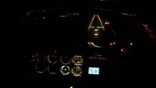 preview picture of video 'CS-DBK Piper Arrow night landing Cascais (LPCS)'