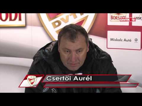 DVTK - Paks | Csertői Aurél értékelése | 2015. november 28. | DVTK TV