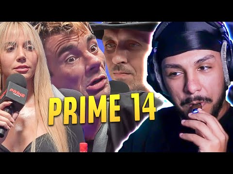 MERGHANI I WŁODAR OGLĄDAJĄ PIERWSZĄ KONFERENCJE PRIME 14