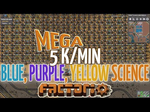 FACTORIO 0.16 | Blue, Purple, Yellow Science - Episode 35