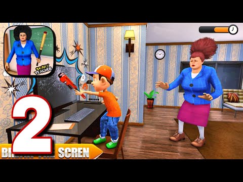 Scary Spooky Bad Teacher 3D Gameplay Walkthrough Part 2 - Level 6 to 10
