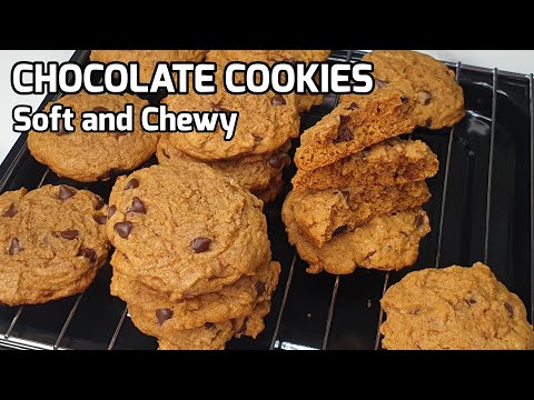 Soft and Chewy Chocolate Cookies