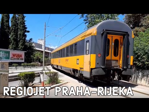 RegioJet Praha-Split/Rijeka July, 2021
