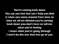 Lifehouse Come Back Down lyrics