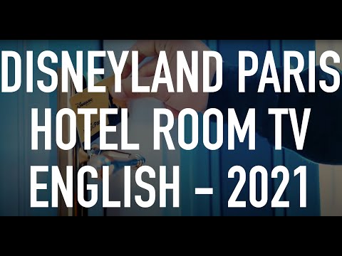 Disneyland Paris Hotel TV - English - 2021