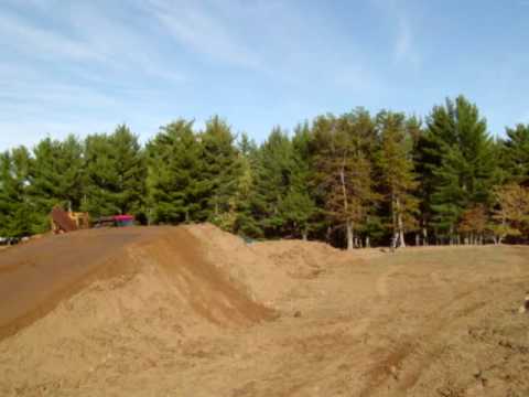 building motocross track tryout