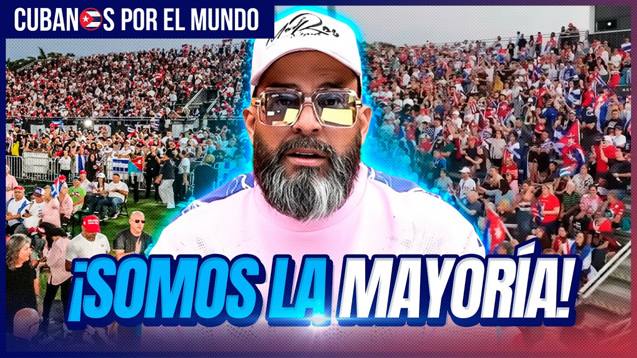 ¡Métanle mano ya!: el mensaje de los cubanos a Trump y Rubio desde el evento más grande del exilio
