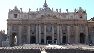 Rzym - Bazylika św  Piotra, grób Jana Pawła II