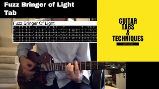 Fuzz Bringer Of Light Guitar Lesson Tutorial With Tabs II