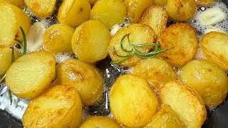 ROSEMARY AND GARLIC POTATOES | THE BEST POTATO RECIPE | SIDE DISH RECIPE