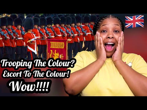 American Reacts to Trooping the Colour WOW!!!