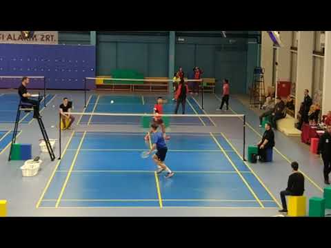 Hungarian junior international 2018-João Chang badminton