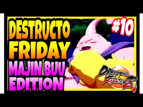 DBFZ DESTRUCTO FRIDAY Majin Buu Special!! Feat Go1 Alioune Gabess ... DRAGON BALL FIGHTERZ SEASON 3