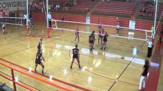 preview picture of video 'Abilene Quad - Smoky Valley High School Volleyball vs Concordia'