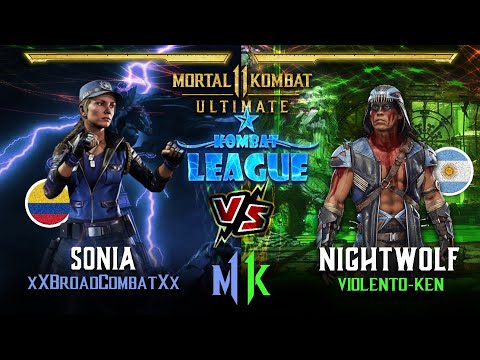 xXBroadCombatXx Vs violento-ken - Colombia Vs Argentina - Semis Kombat League MK11 - Feat Chopaso