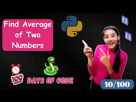Average Program In Python