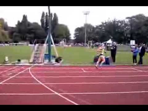 Rani Nagels wordt Belgisch kampioene 800m (jun) te Vilvoorde