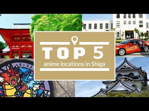 【Vlog - 22】Anime in real-life locations, Shiga Japan