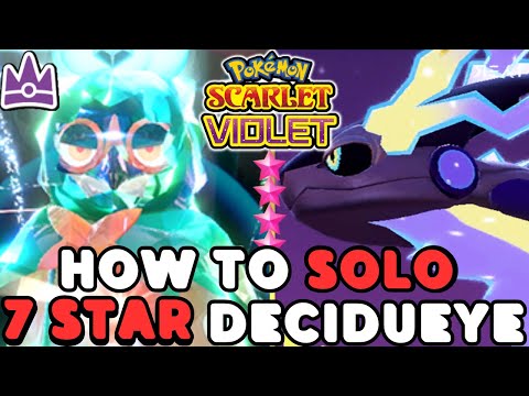 How to EASILY Solo 7 Star DECIDUEYE for Pokemon Scarlet and Violet